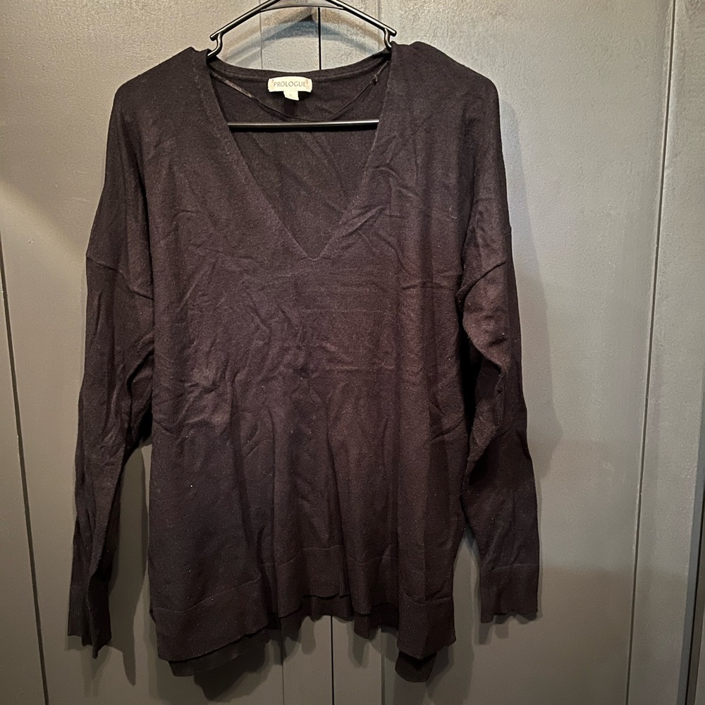 V-neck sweater